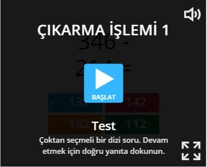 ONLUK BOZMADAN ÇIKARMA İŞLEMİ