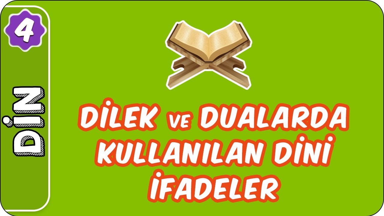 DİLEK VE DUALARDAKİ DİNİ İFADELER