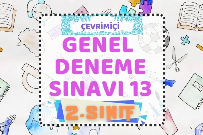 2. SINIF DENEME SINAVI 13