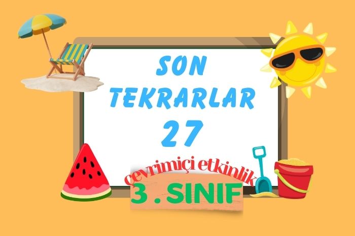 3. SINIF HAZIRBULUNUŞLUK TESTİ 27