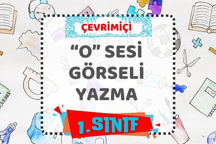 “e,l,a,k,i,n,o” SESLERİYLE GÖRSELİ YAZMA