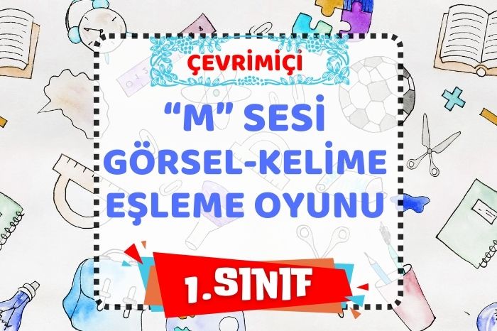 “m” SESİ GÖRSEL EŞLEME