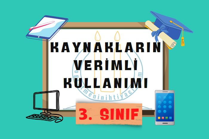 “KAYNAKLARIN VERİMLİ KULLANIMI” ÇEVRİMİÇİ BOŞLUK DOLDURMA ETKİNLİĞİ