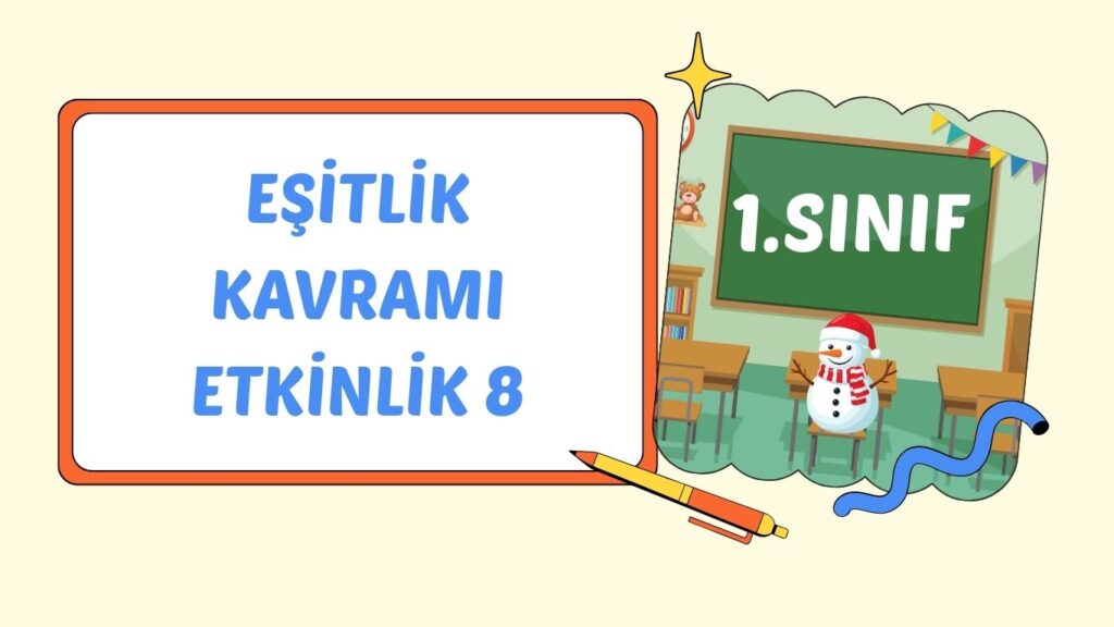 EŞİTLİK KAVRAMI 9