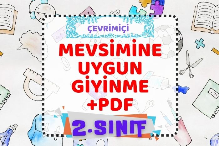 MEVSİME UYGUN GİYİNİYORUM