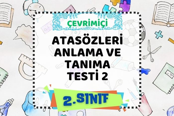 ATASÖZLERİNİ EŞLEŞTİRME