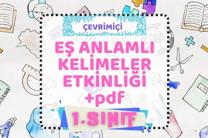EŞ ANLAMLI KELİMELER