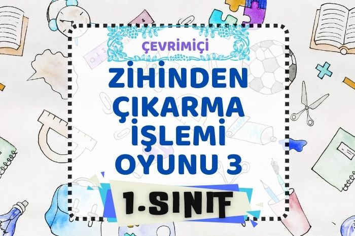 ZİHİNDEN ÇIKARMA İŞLEMİ 3