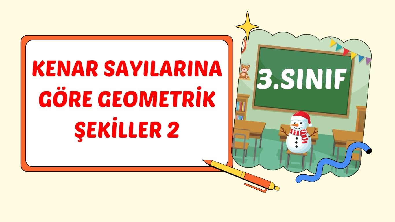KENAR SAYISINA GÖRE GEOMETRİK ŞEKİLLER