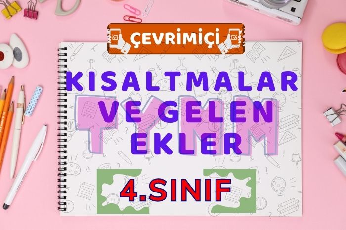 KISALTMALAR VE GELEN EKLER
