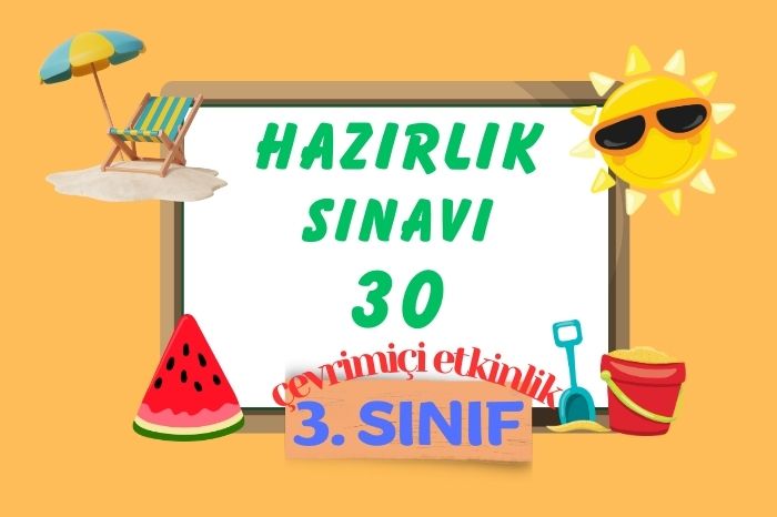 3. SINIF HAZIRBULUNUŞLUK TESTİ 30