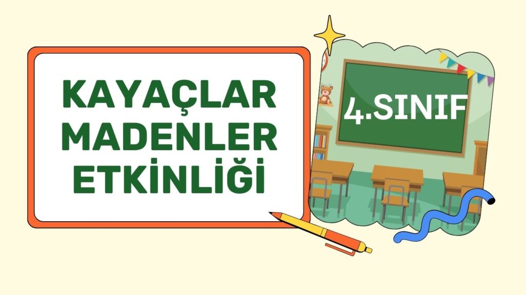 KAYAÇLAR-MADENLER ANAHTAR KAVRAMLAR ANAGRAM OYUNU KAYAÇLAR-MADENLER ANAHTAR KAVRAMLAR ANAGRAM OYUNU