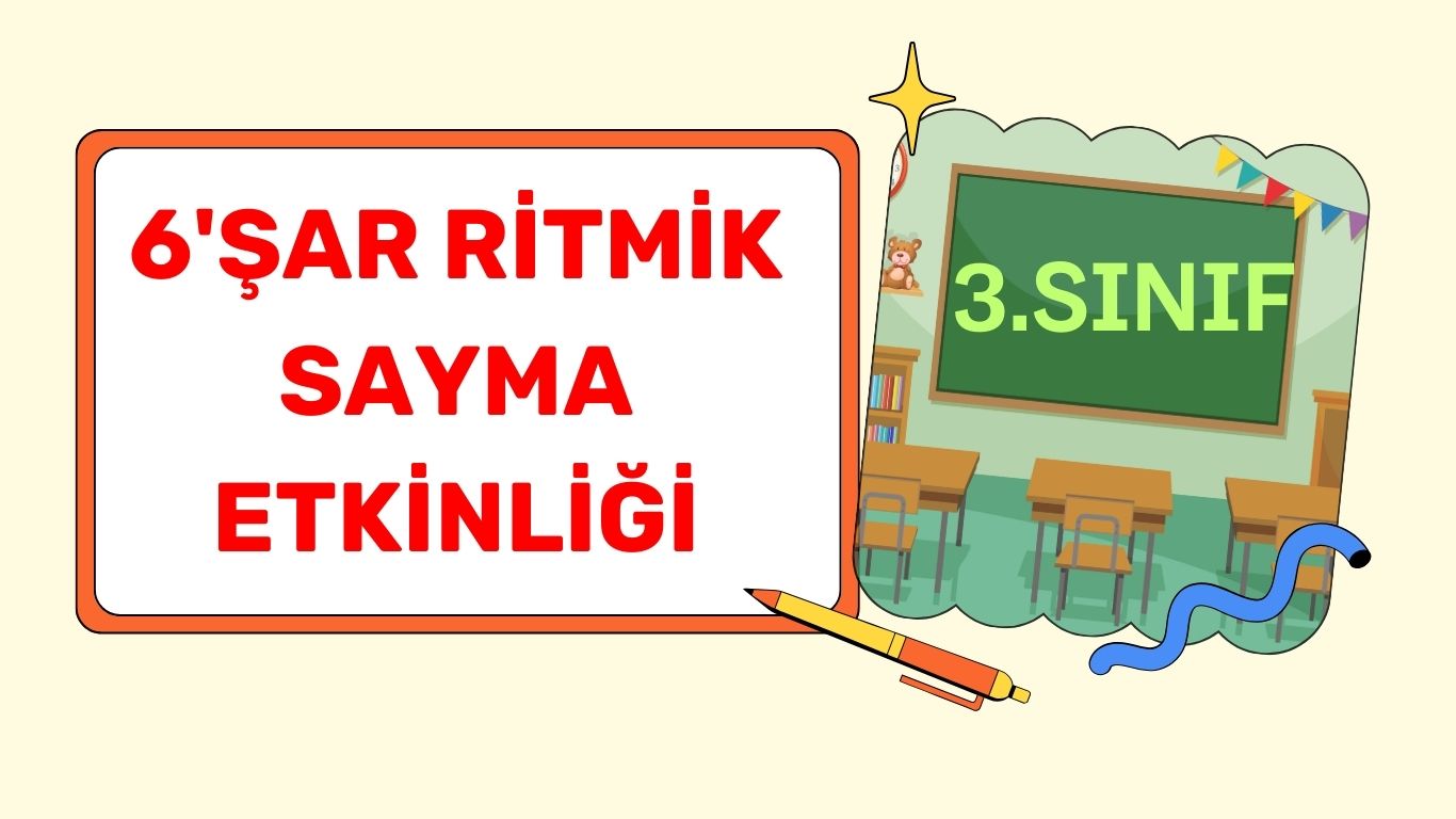 6’ŞAR RİTMİK SAYMA