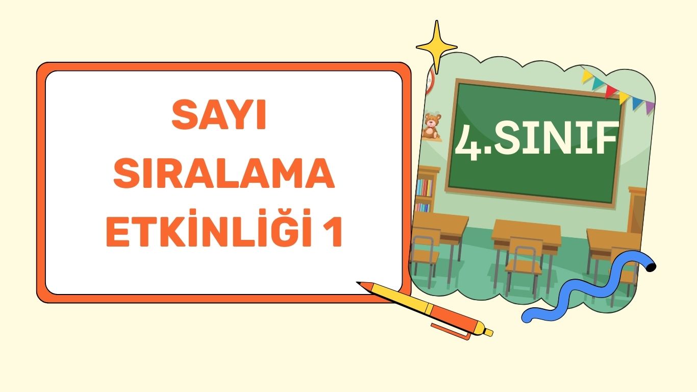 DOĞAL SAYILARI SIRALAMA