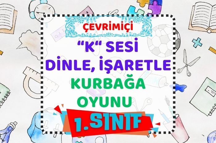 “k” SESİ DİNLE, İŞARETLE