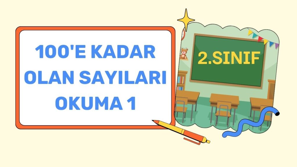 100’E KADAR OLAN SAYILARI OKUMA 100’E KADAR OLAN SAYILARI OKUMA
