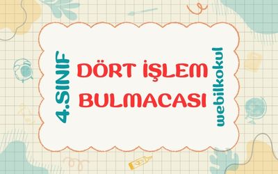 İŞLEM BULMACASI