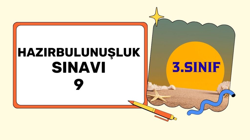 3. SINIFA HAZIRLIK TESTİ 9+pdf