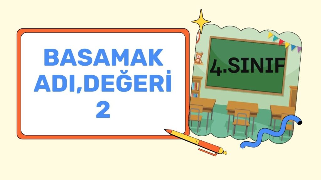 BASAMAK DEĞERİ PROBLEMLERİ+PDF
