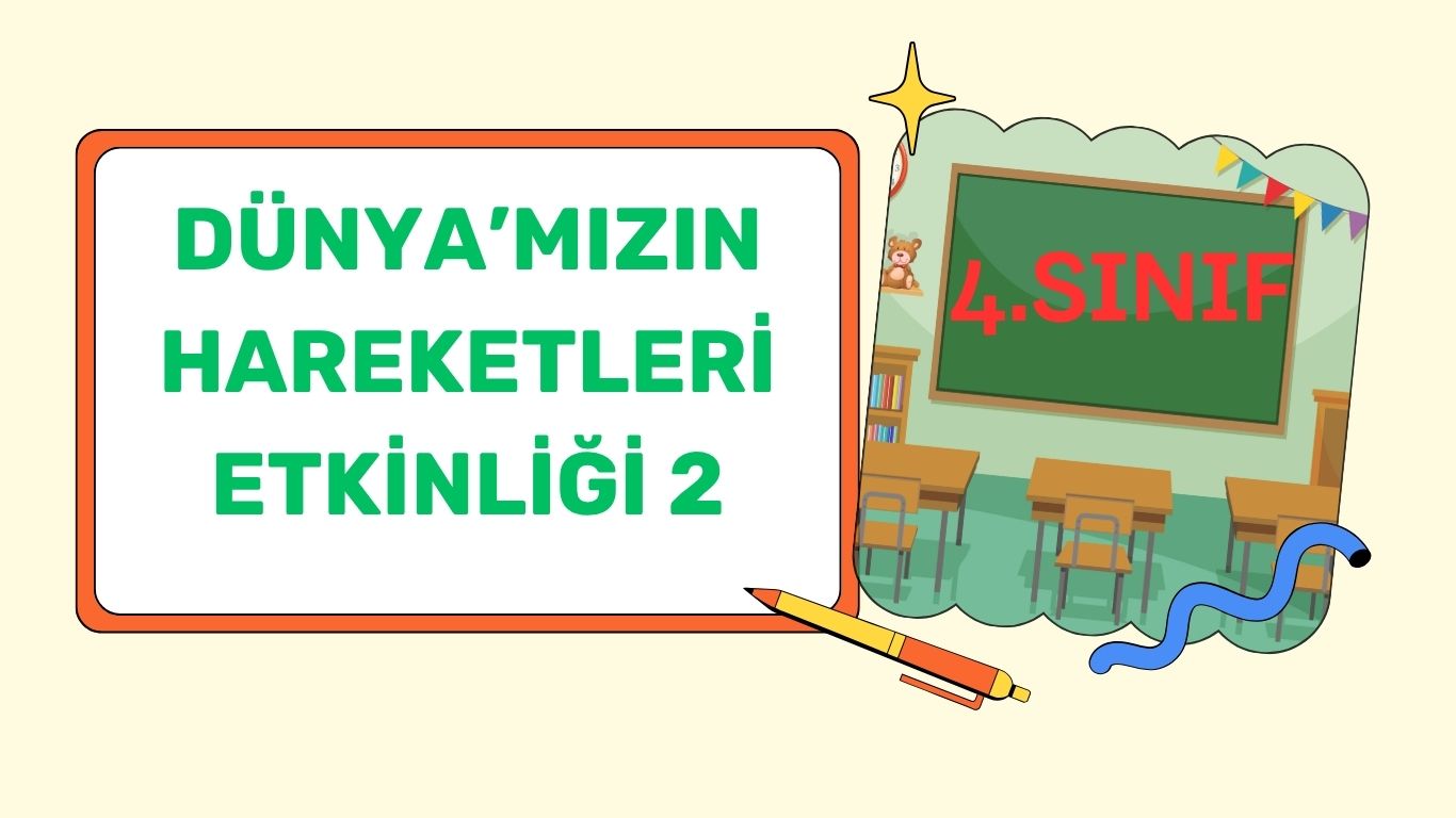Yer Kabuğu ve Dünya’mızın Hareketleri ÜNİTE DEĞERLENDİRME