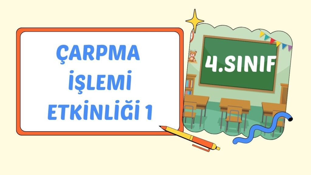 ÇARPMA İŞLEMİ YAPALIM ÇARPMA İŞLEMİ YAPALIM