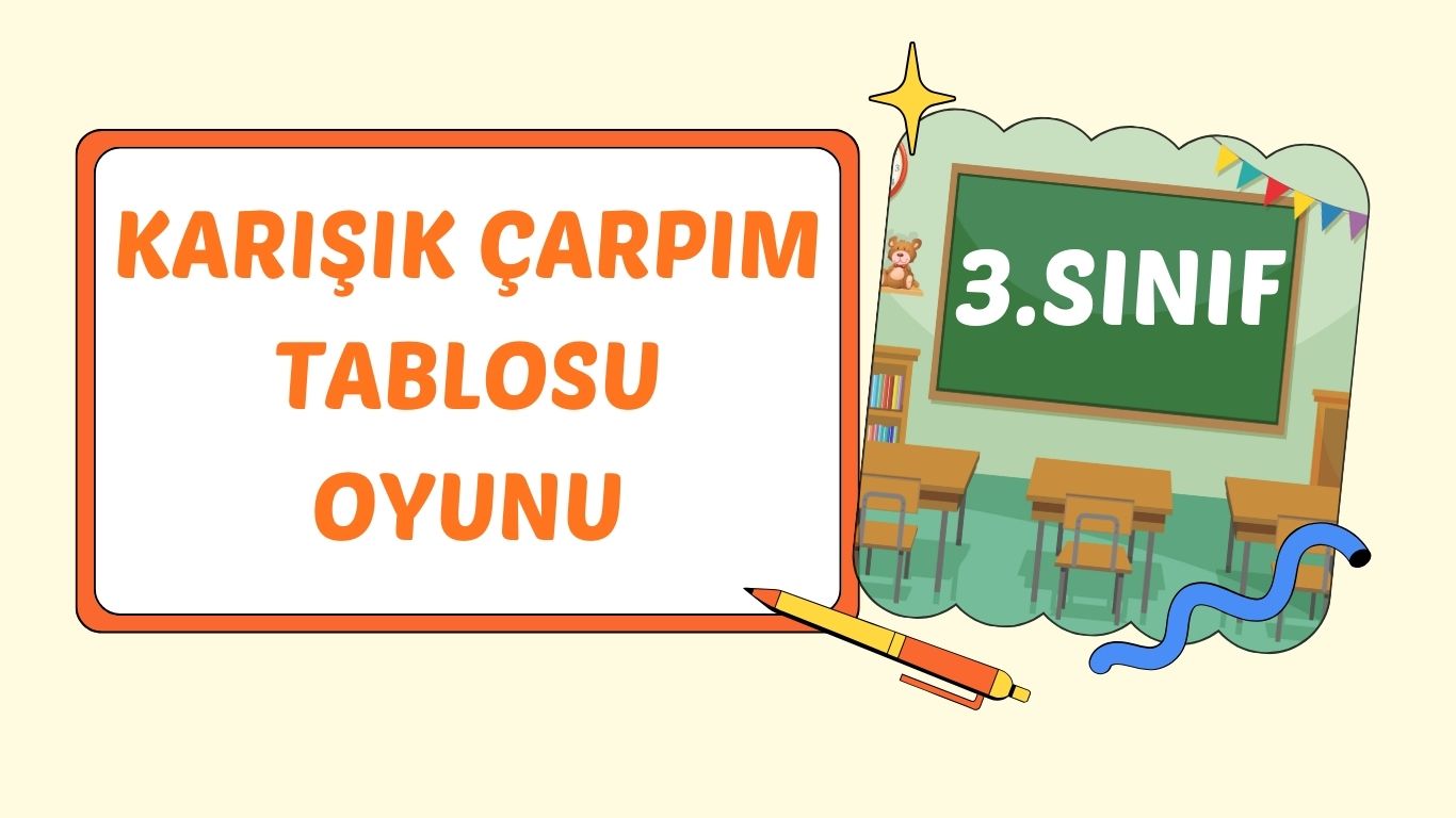 ÇARPIM TABLOSU KÖSTEBEK OYUNU