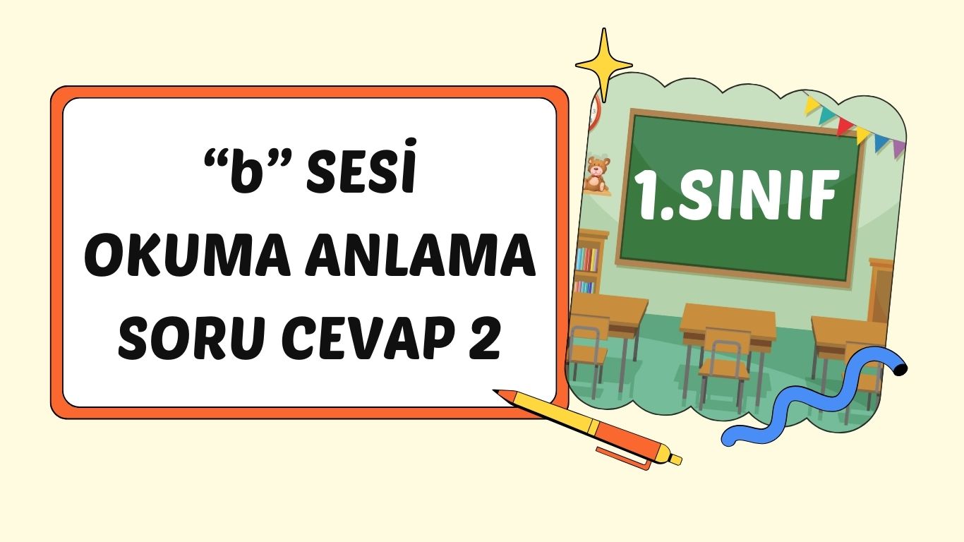 “b” SESİ OKUMA ANLAMA 2