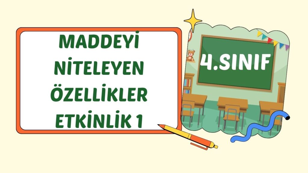 MADDEYİ NİTELEYEN TEMEL ÖZELLİKLER+pdf MADDEYİ NİTELEYEN TEMEL ÖZELLİKLER+pdf