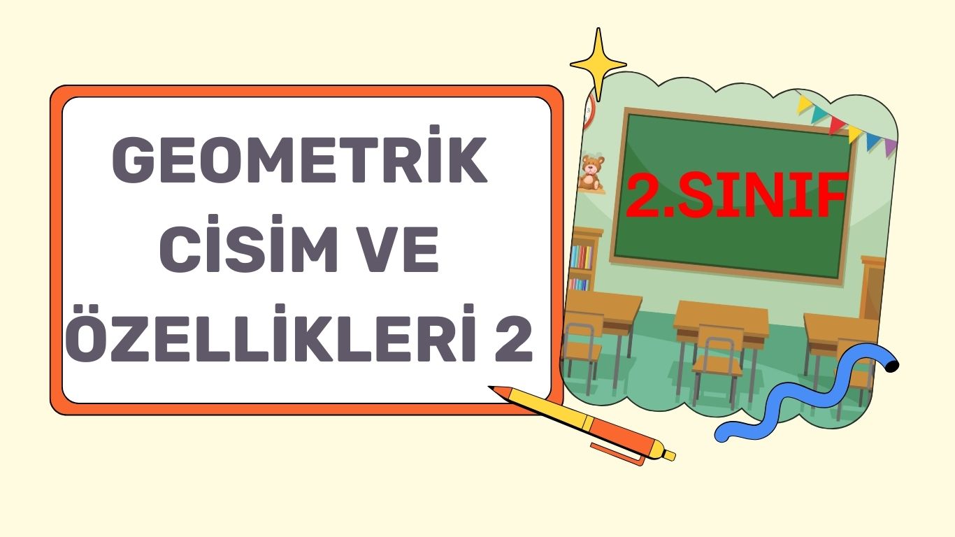 GEO. CİSİM VE ŞEKİLLERİN ÖZELLİKLERİ (konum-büyüklük)