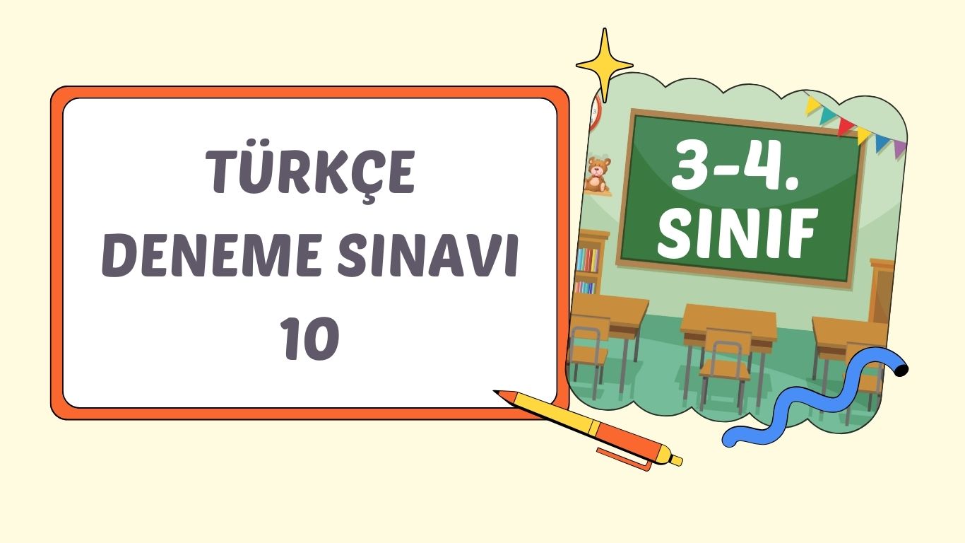 TÜRKÇE DENEME SINAVI 10