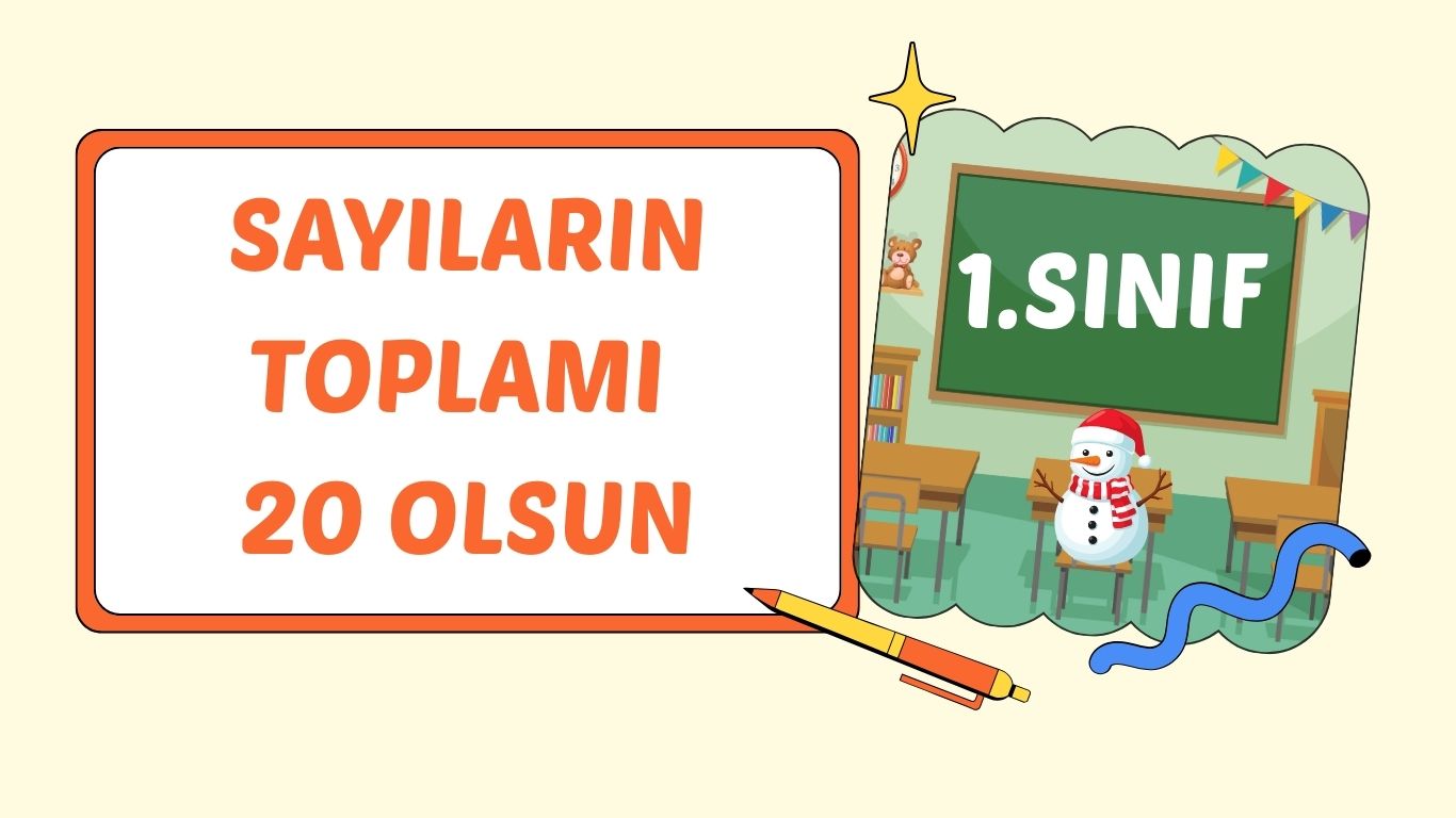 SAYILARIN TOPLAMI 20 OLMALI