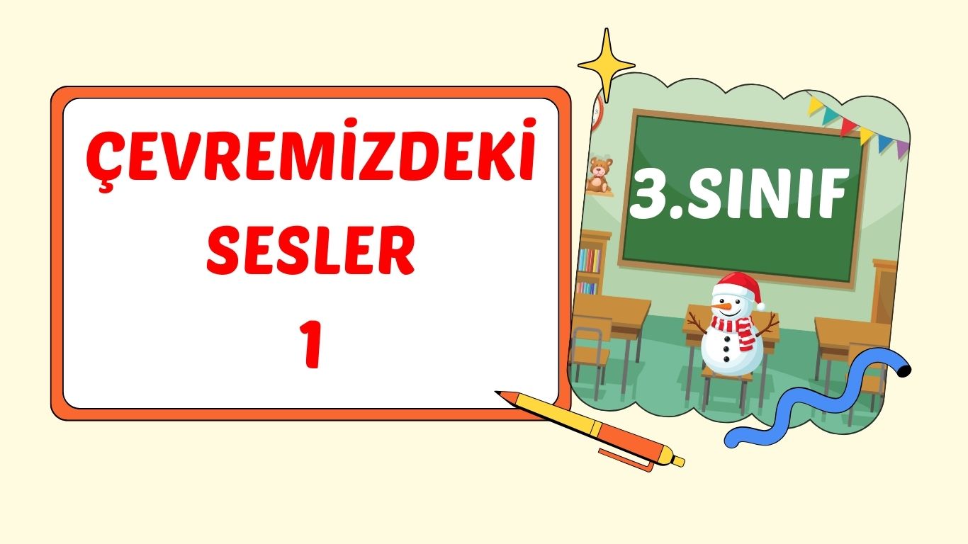ÇEVREMİZDEKİ SESLER+pdf