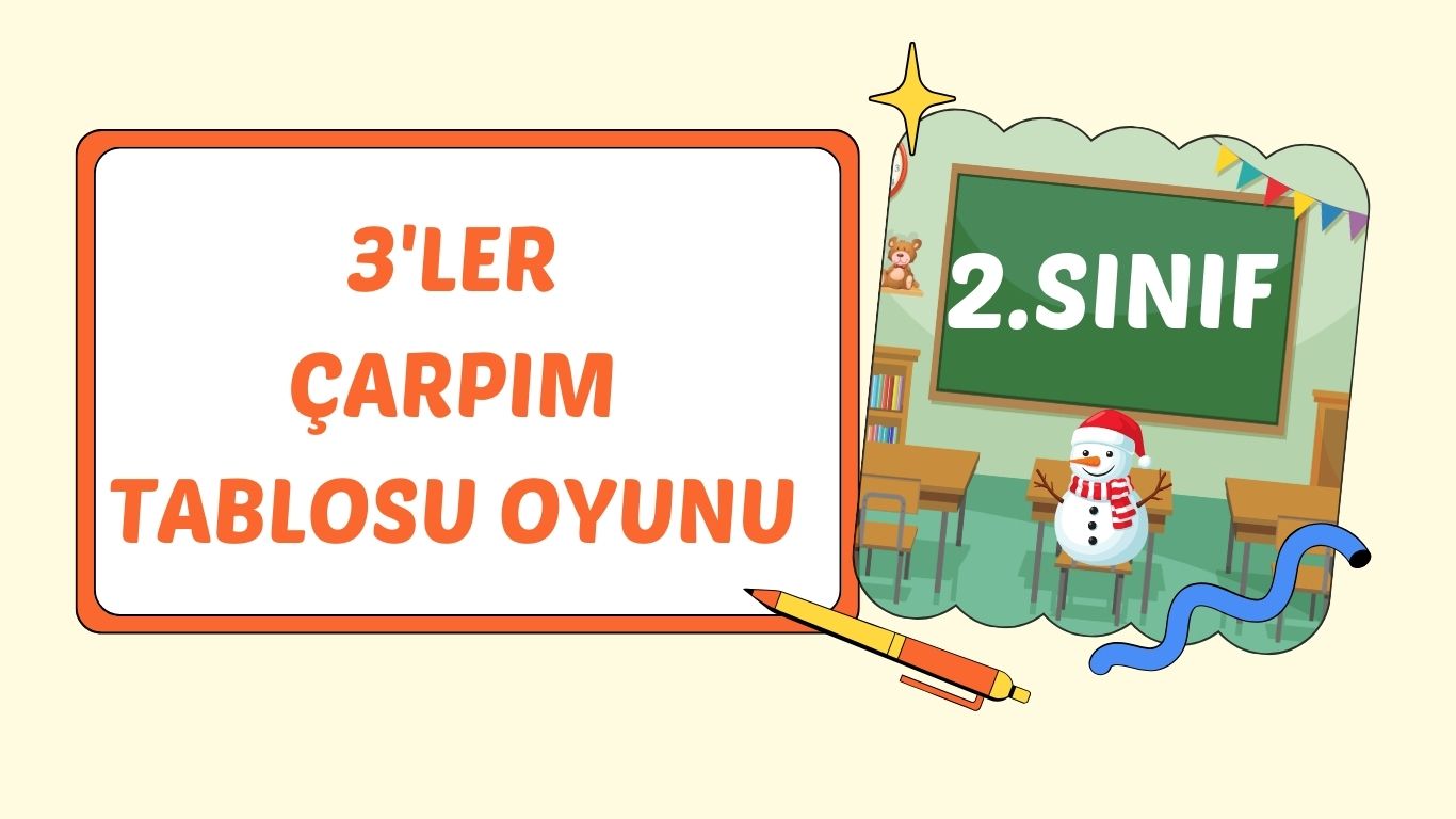 ÇARPMA OYUNU(3’LER)