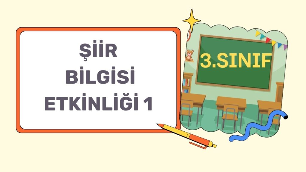 ŞİİR YAZI TÜRÜ DEĞERLENDİRMESİ ŞİİR YAZI TÜRÜ DEĞERLENDİRMESİ