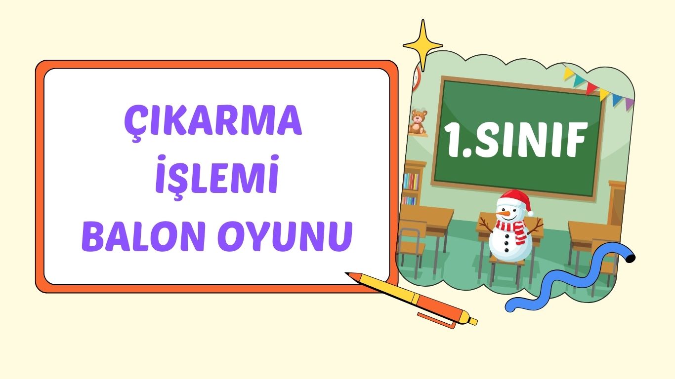ÇIKARMA İŞLEMİ BALON OYUNU
