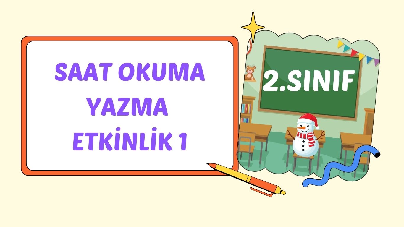 TAM, YARIM VE ÇEYREK SAAT 1 +pdf