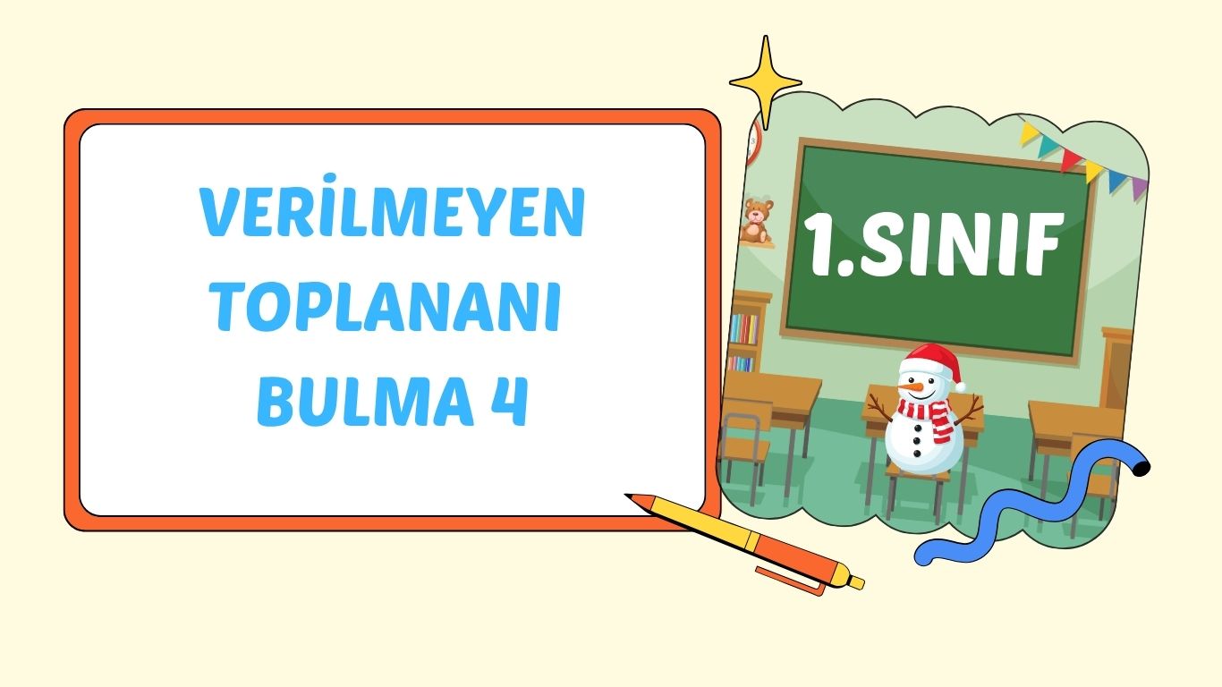VERİLMEYEN TOPLANANI BULMA 4