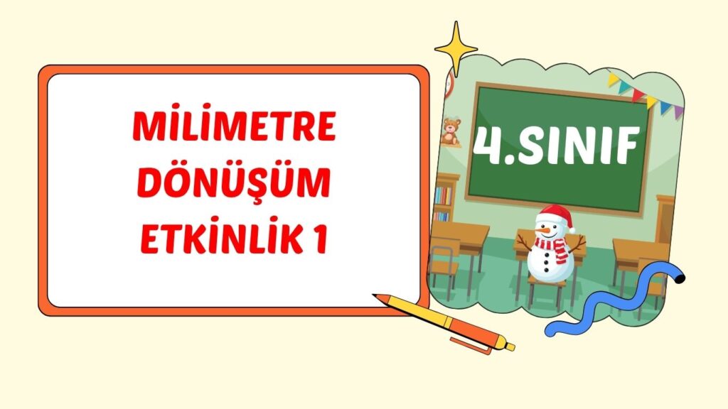 UZUNLUK ÖLÇÜ BİRİMLERİ DÖNÜŞTÜRME TESTİ UZUNLUK ÖLÇÜ BİRİMLERİ DÖNÜŞTÜRME TESTİ