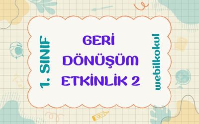 GERİ DÖNÜŞÜM TESTİ 2