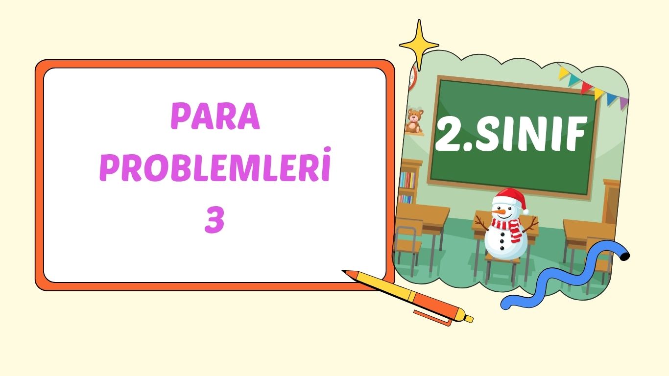 PARA PROBLEMLERİ 3+pdf