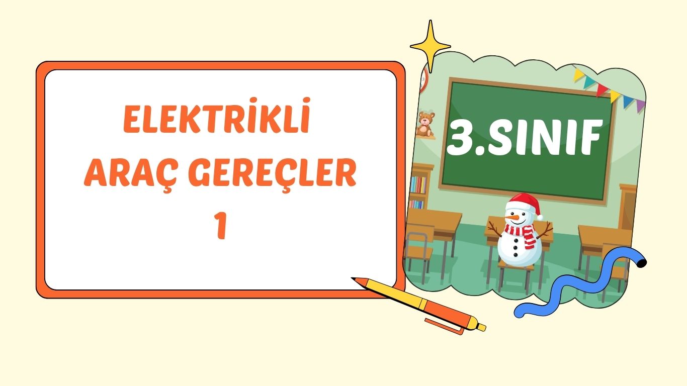 ELEKTRİKLİ ARAÇ GEREÇLER