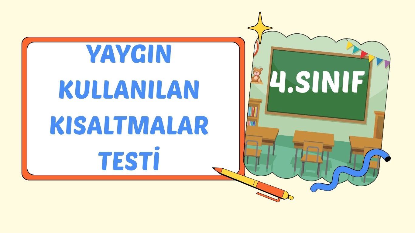 KISALTMALAR VE ANLAMLARI
