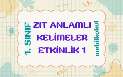 ZIT ANLAMLI KELİMELER 1+pdf