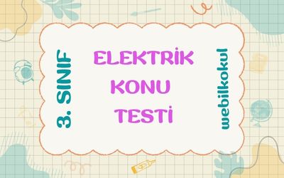 ELEKTRİK KONUSU TEKRAR OYUNU