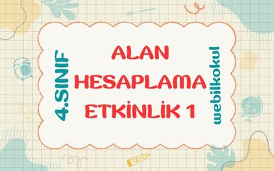 ALAN HESAPLAMA(BİRİMKARE)